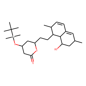 Lovastatin Diol Lactone 4-tert-Butyldimethylsilyl Ether