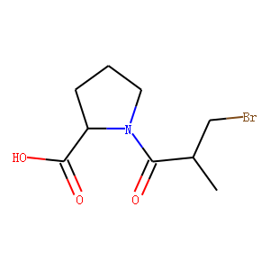 1-[(2S)-3-Bromo-2-methyl-1-oxopropyl]-L-proline