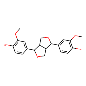 (-)-Pinoresinol