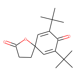 7,9-Di-tert-butyl-1-oxaspiro[4.5]deca-6,9-diene-2,8-dione