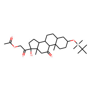 3α-O-tert-Butyldimethylsilyl 21-Acetyloxy Tetrahydro Cortisone