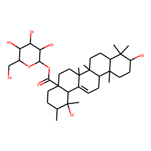 Pomolic acid 28-O-β-D-glucopyranosyl ester