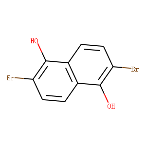 2,6-Dibromo-1,5-naphthalenediol