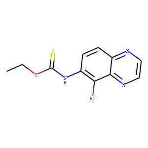 O-Ethyl (5-Bromoquinoxalin-6-yl)carbamothioate (Brimonidine Impurity)