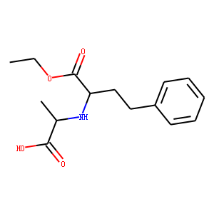 (-)-N-[1-(R)-Ethoxycarbonxyl-3-phenylpropyl]-L-alanine