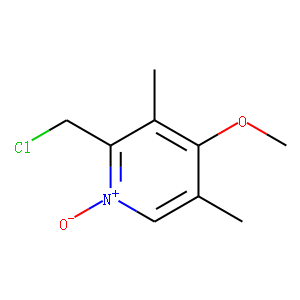 2-Chloromethyl-4-methoxy-3,5-dimethylpyridine 1-Oxide