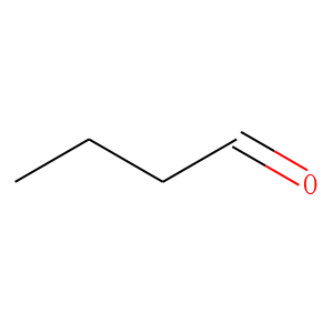 butanal structural formula