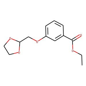 ETHYL-3-([1,3]DIOXOLAN-2-YLMETHOXY)-BENZOATE