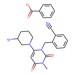 Alogliptin benzoate