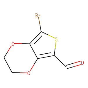 7-Bromo-2,3-dihydrothieno[3,4-b][1,4]dioxine-5-carbaldehyde