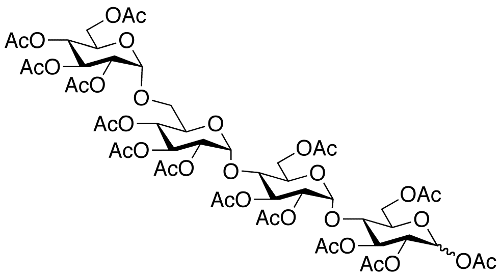 6-α-D-Glucopyranosylmaltotriose Tetradecaacetate