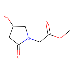 4-Hydroxy-2-oxo-1-pyrrolidineacetic Acid Methyl Ester
