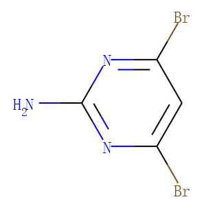 2-Amino-4,6-dibromopyrimidine