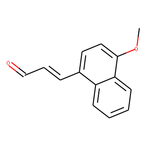 4-Methoxy-1-naphthaleneacrolein