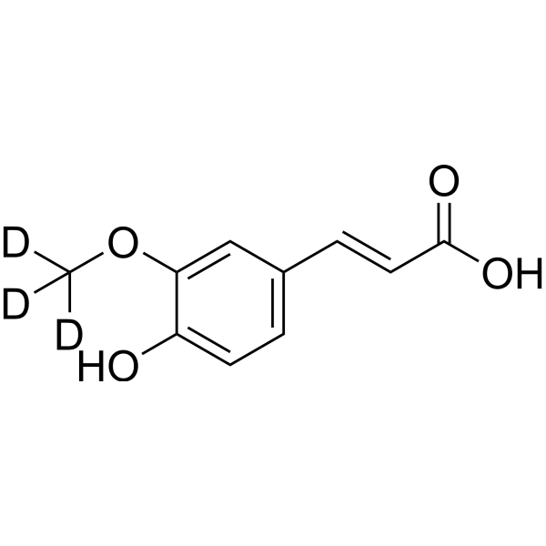 Ferulic Acid-d3,860605-59-0