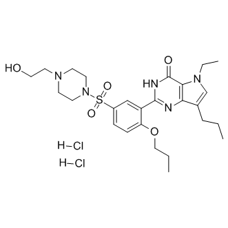 Mirodenafil dihydrochloride