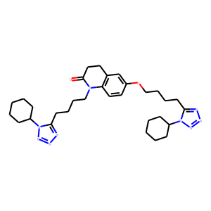 6-[4-(1-Cyclohexyl-1H-tetrazol-5-yl)butoxy]-1-[4-(1-cyclohexyl-1H-tetrazol-5-yl)butyl]-3,4-dihydro-2