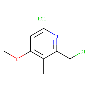 2-Chloromethyl-4-methoxy-3-methylpyridine Hydrochloride