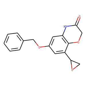 (R)-6-Benzyloxy-8-(oxiran-2-yl)-4H-benzo[1,4]oxazin-3-one