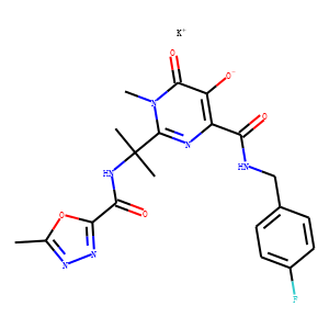 Raltegravir potassium