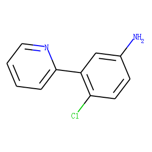 4-chloro-3-(pyridin-2-yl)benzenamine