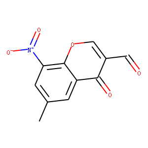 6-Methyl-8-nitro-4-oxochromene-3-carbaldehyde