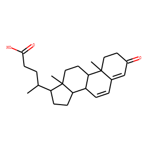 3-Oxo-4,6-choladien-24-oic Acid