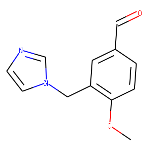 3-(1H-Imidazol-1-ylmethyl)-4-methoxybenzaldehyde, HCl