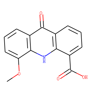9,10-Dihydro-5-methoxy-9-oxo-4-acridinecarboxylic Acid