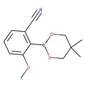 2-(5,5-Dimethyl-1,3,2-dioxaborinan-2-yl)-3-methoxy-benzonitrile