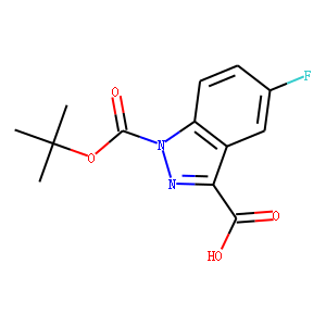 1-Boc-5-fluoro-3-indazole-carboxylic Acid