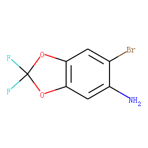 5-Amino-6-bromo-2,2-difluorobenzodioxole