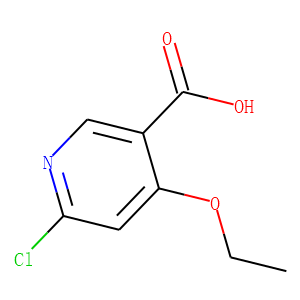 6-Chloro-4-ethoxynicotinic acid