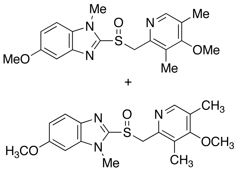 N-Methyl Omeprazole(Mixture of isomers with the methylated nitrogens of imidazole)