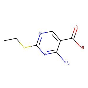 4-Amino-5-carboxy-2-ethylmercaptopyrimidine