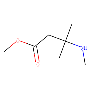 Methyl 3-Methyl-3-(methylamino)butanoate