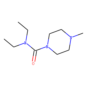 N,N-diethyl-4-methylpiperazine-1-carboxamide