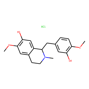 Reticuline Hydrochloride Salt (>90percent ee)