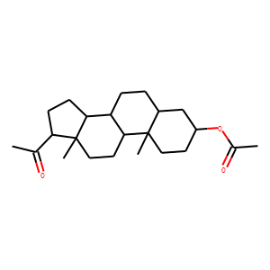 5α-Pregnan-3β-ol-20-one 3β-Acetate