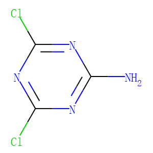 2-Amino-4,6-dichloro-s-triazine