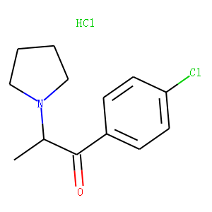 4’-Chloro-α-pyrrolidinopropiophenone Hydrochloride