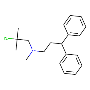 N-(2-Chloro-2-methylpropyl)-N-(3,3-diphenylpropyl)-N-methylamine