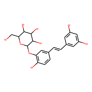 Piceatannol 3'-O-glucoside