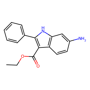 Ethyl 6-amino-2-phenyl-1H-indole-3-carboxylate