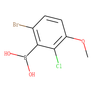 (6-Bromo-2-chloro-3-methoxyphenyl)boronic acid