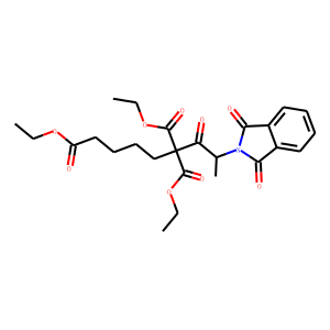 Ethyl-6,6-dicarbethoxy-7-oxo-8-phthalimidopelargonate