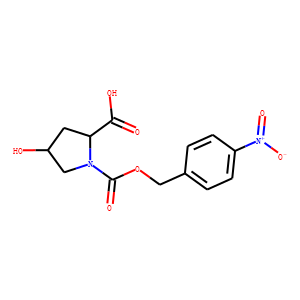 (2S,4R)-4-Hydroxy-1,2-pyrrolidinedicarboxylic Acid 1-(4-Nitrobenzyl) Ester