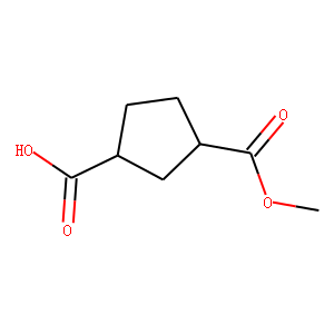 (1R,3S)-1,3-Cyclopentanedicarboxylic Acid 1-Methyl Ester