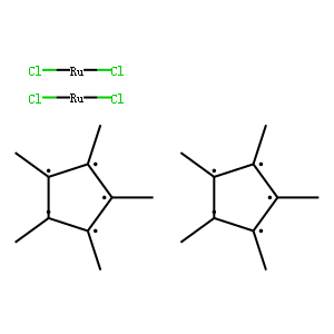 Dichloro(pentamethylcyclopentadienyl)ruthenium(III) polymer