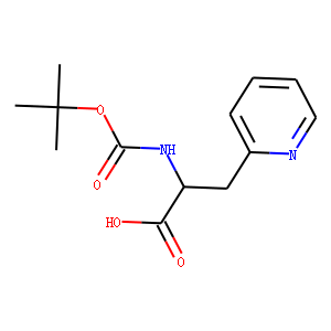 (αR)​-α-​[[(1,​1-Dimethylethoxy)​carbonyl]​amino]​-​2-pyridinepropanoic Acid